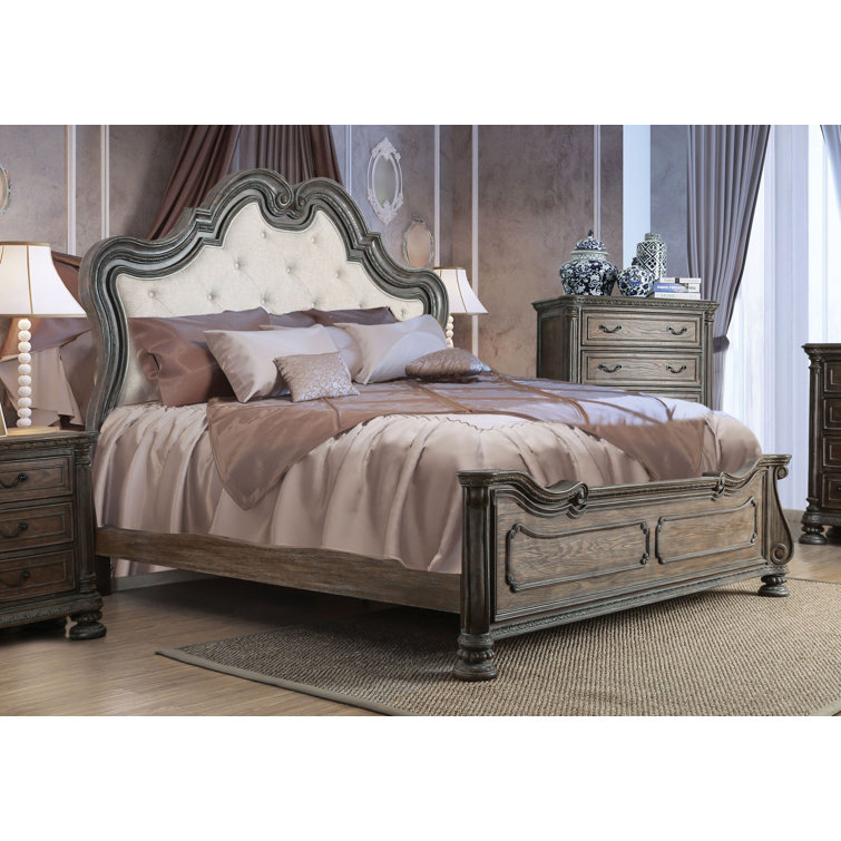 One Allium Way® Portsmouth Upholstered Bed & Reviews Wayfair